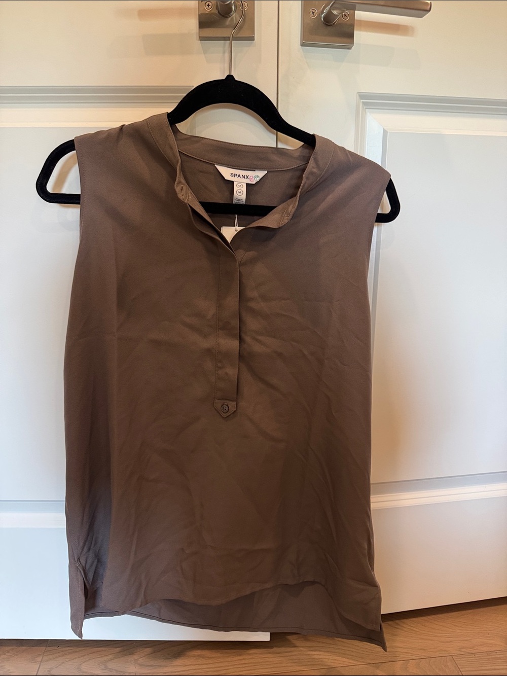 SPANX Sleeveless Taupe Camisole Top